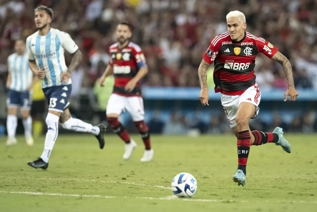 Flamengo x Racing duelaram pela Libertadores em 2023. Foto: Jorge Rodrigues/AGIF
