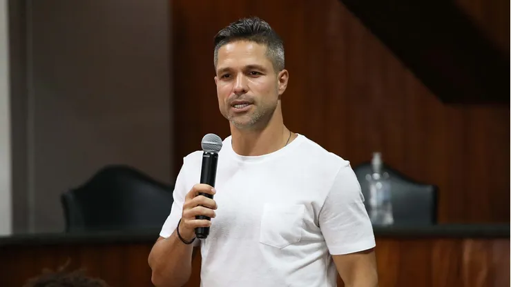 Diego Ribas expõe problemas no Santos. Foto: Pedro Ernesto Guerra Azevedo/Santos FC