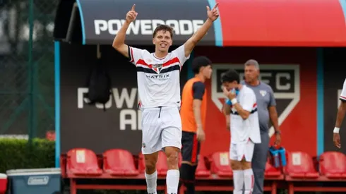 Gustavo Santana, nova promessa do São Paulo. Rubens Chiri/ São Paulo