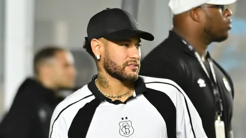 Neymar tem sofrido com lesões no Santos.