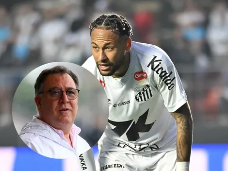 Presidente do Santos, Marcelo Teixeira despista sobre futuro de Neymar
