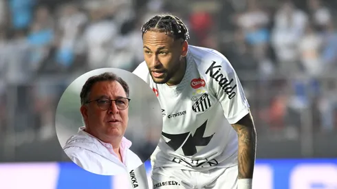 Marcelo Teixeira despista sobre futuro de Neymar no Santos (Imagem: Mauricio De Souza/AGIF/ Jota Erre/AGIF)