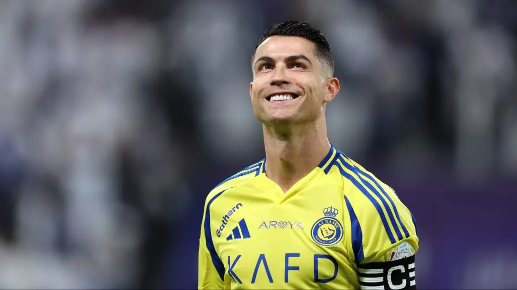 Cristiano Ronaldo, principal jogador do Al-Nassr. (Photo by Yasser Bakhsh/Getty Images)