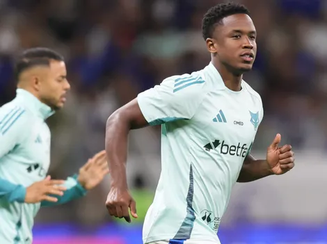 Sinisterra deve ser reforço do Cruzeiro contra o Palmeiras