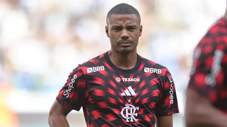 PA - BELEM - 02/02/2025 - SUPERCOPA 2025, FLAMENGO X BOTAFOGO - De La Cruz jogador do Flamengo durante partida contra o Botafogo no estadio Mangueirao pelo campeonato Supercopa 2025. Foto: Fernando Torres/AGIF