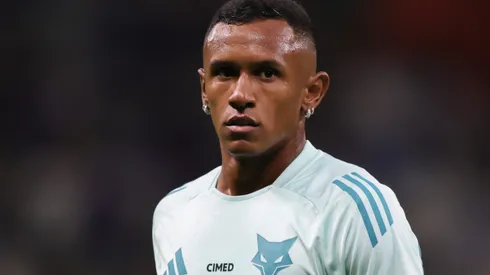 Marquinhos durante confronto contra o Vila Nova na Copa do Brasil de 2025.