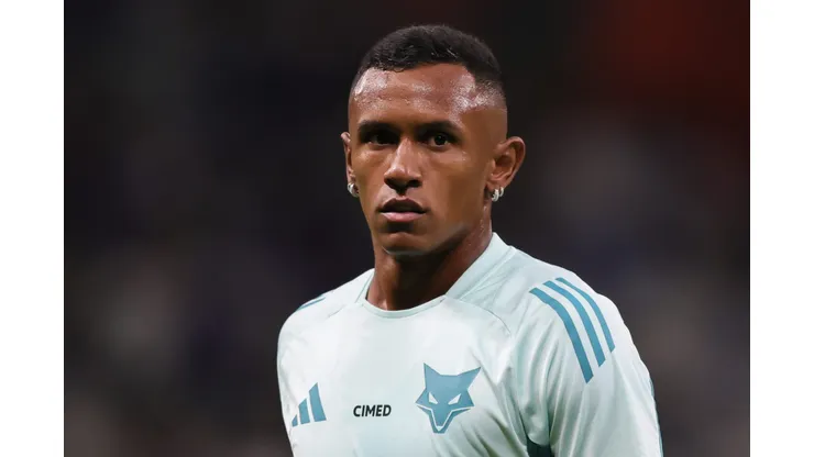 Marquinhos durante confronto contra o Vila Nova na Copa do Brasil de 2025.
