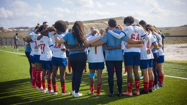 Bahia buscam se manter invicto no campeonato estadual (Foto: Reprodução/Letícia Martins/EC Bahia)