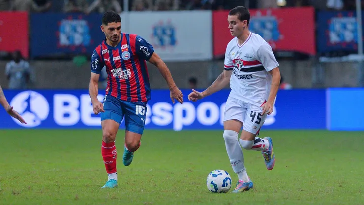 São Paulo x Bahia. Foto: Walmir Cirne/AGIF