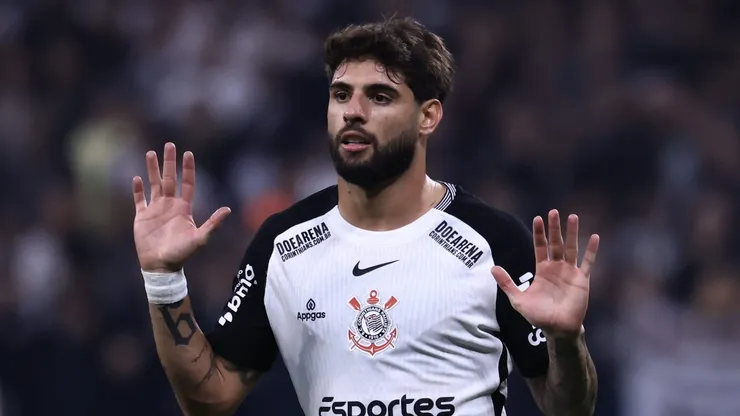 SP - SAO PAULO - 03/05/2025 - BRASILEIRO A 2025, CORINTHIANS X INTERNACIONAL - Yuri Alberto jogador do Corinthians durante partida contra o Internacional no estadio Arena Corinthians pelo campeonato Brasileiro A 2025. Foto: Marcello Zambrana/AGIF
