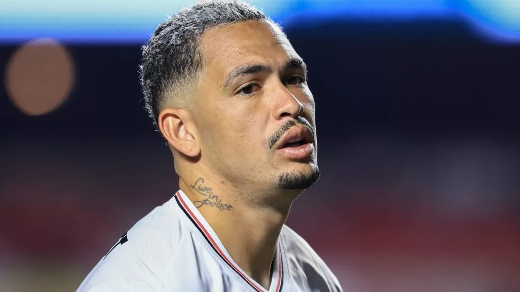 Luciano, atacante do São Paulo. Foto: Marcello Zambrana/AGIF