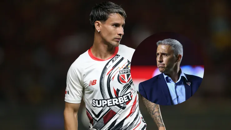 Crespo fala sobre queda de desempenho de Ferreirinha (Imagem: Marlon Costa/AGIF/ Marcello Zambrana/AGIF)