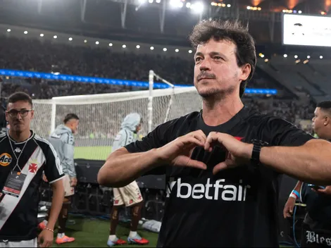 Torcida do Vasco sentiu falta de Fernando Diniz na beira do campo