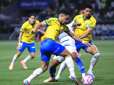 Vitor Roque vive noite apagada em Palmeiras x Cruzeiro