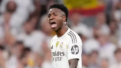 Vinicius Jr durante Real Madrid x Barcelona. Foto: Getty Images
