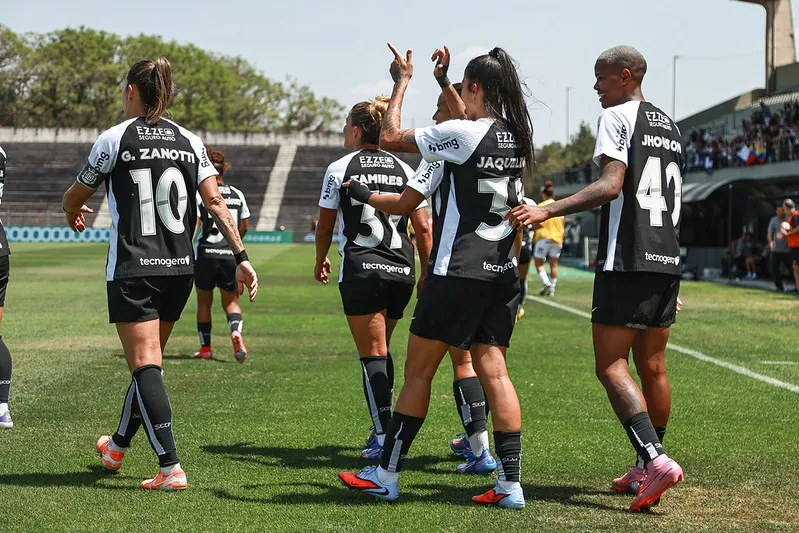 Corinthians chega para a 11ª rodada do Paulistão Feminino, já classificado – Foto: Rebeca Reis/Ag.Paulistão