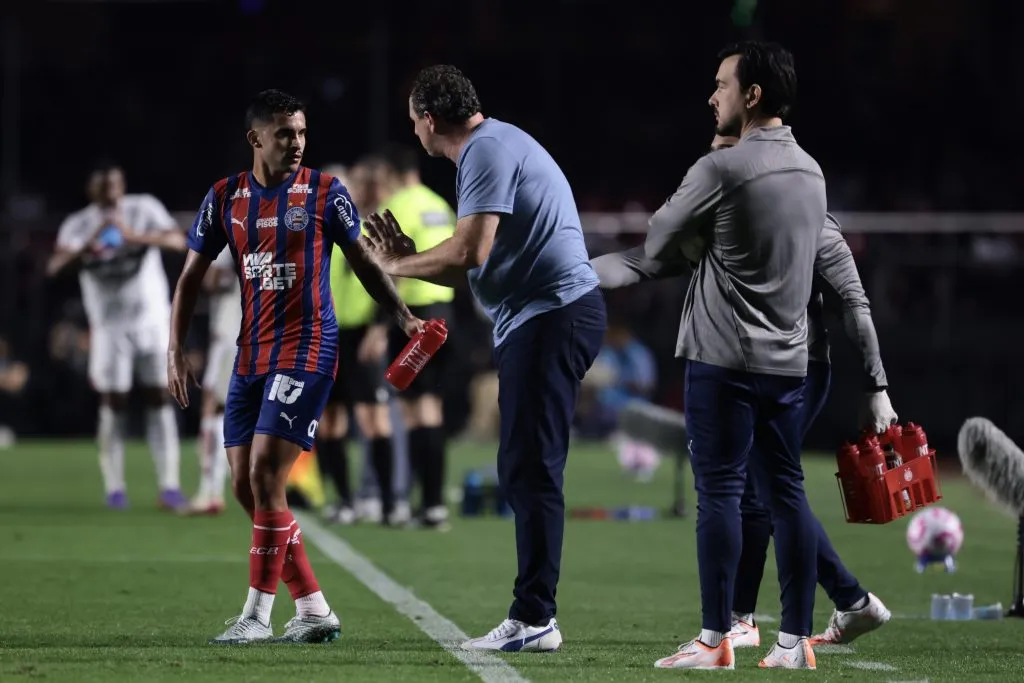 Rogerio Ceni ténico do Bahia durante partida contra o São Paulo – Foto: Marcello Zambrana/AGIF