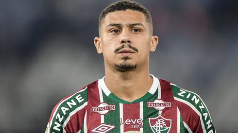 Andre jogador do Fluminense durante partida contra o Vasco no estadio Engenhao pelo campeonato Brasileiro A 2024.