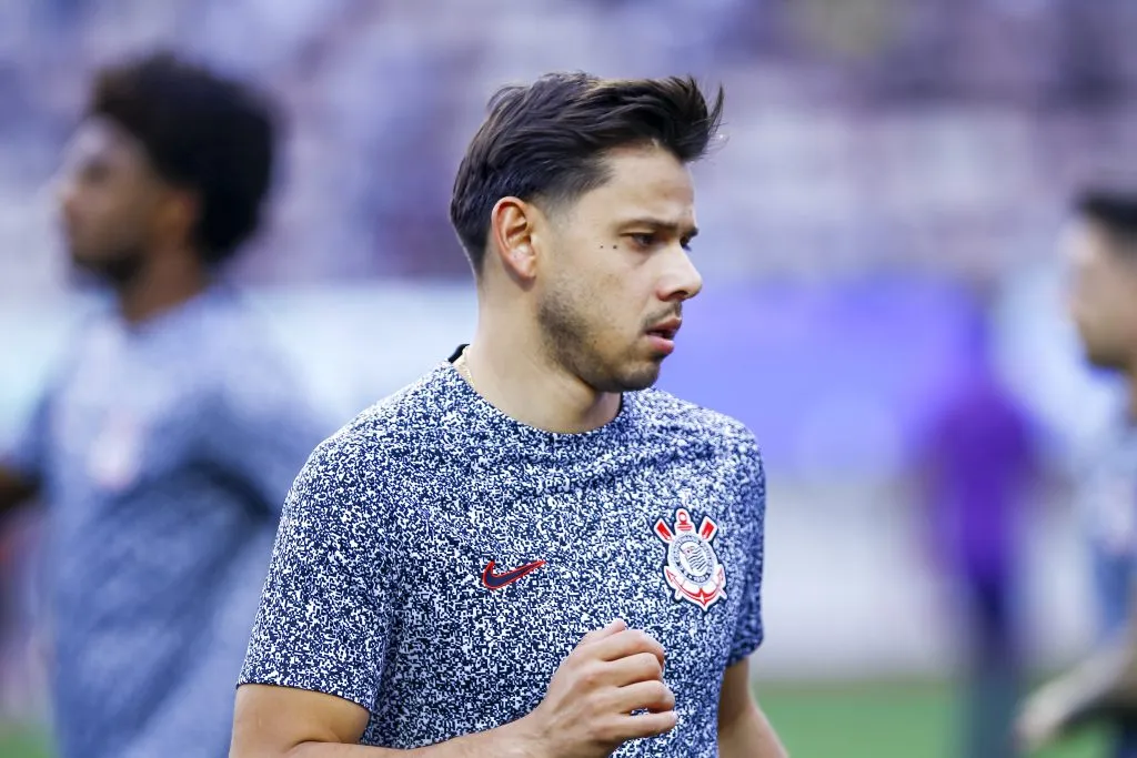 Romero durante partida contra a Portuguesa no Campeonato Paulista de 2025. Foto: Marco Miatelo/AGIF