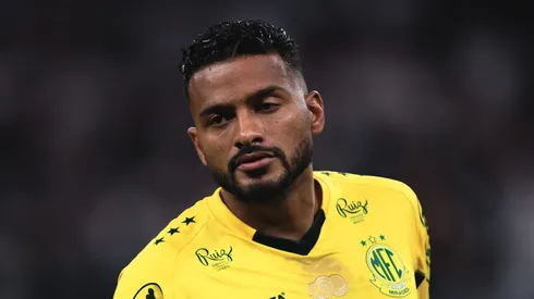 Reinaldo jogador do Mirassol durante partida contra o Corinthians no estadio Arena Corinthians pelo campeonato Brasileiro A 2025. Foto: Ettore Chiereguini/AGIF