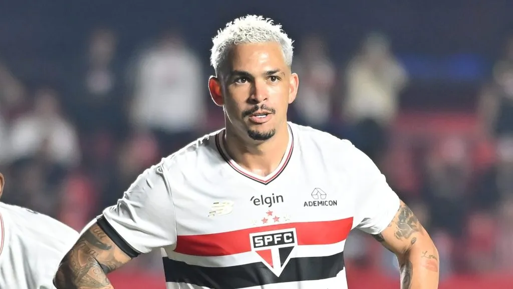 Luciano pelo São Paulo. Foto: Jota Erre/AGIF