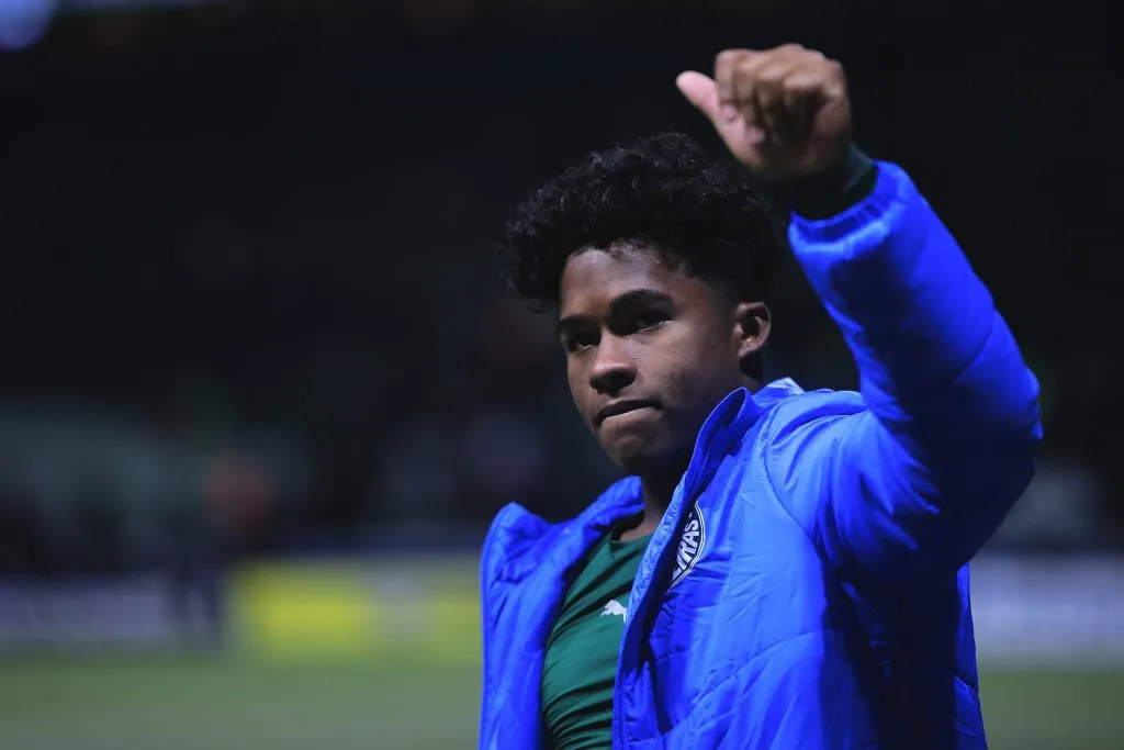 Retorno de Endrick não sairia ‘barato’ ao Palmeiras. Foto: Ettore Chiereguini/AGIF