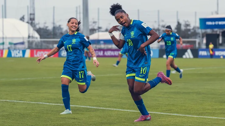 Brasil vence e chega nas quartas de final da Copa do Mundo Feminina sub-17 - Foto: Fabio Souza/CBF