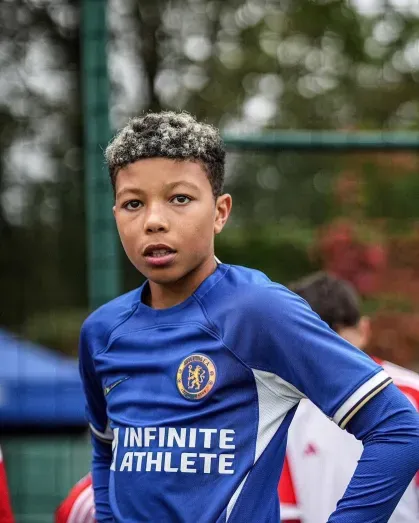 Foto/reprodução Iago Silva, filho de Thiago Silva
