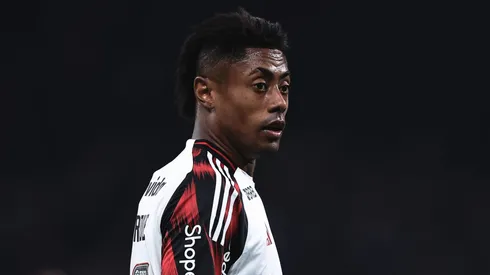 Bruno Henrique jogador do Flamengo durante partida contra o Corinthians no estadio Arena Corinthians pelo campeonato Brasileiro A 2025. Foto: Ettore Chiereguini/AGIF