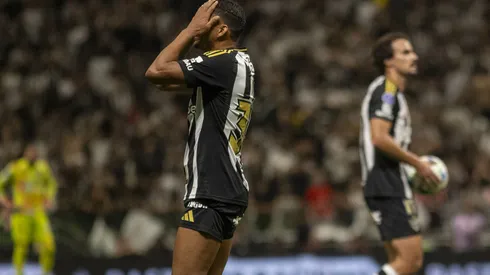 MG - BELO HORIZONTE - 28/10/2025 - COPA SUL-AMERICANA 2025, ATLETICO-MG X INDEPENDIENTE DEL VALLE - Rony jogador do Atletico-MG durante partida contra o Independiente del Valle no estadio Arena MRV pelo campeonato Copa Sul-americana 2025. Foto: Fernando Moreno/AGIF
