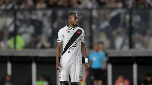 Andres Gomez jogador do Vasco durante partida contra o Corinthians no estadio Sao Januario pelo campeonato Brasileiro A 2025. Foto: Thiago Ribeiro/AGIF