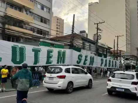 Palmeiras encerra treino com festa e apoio da torcida