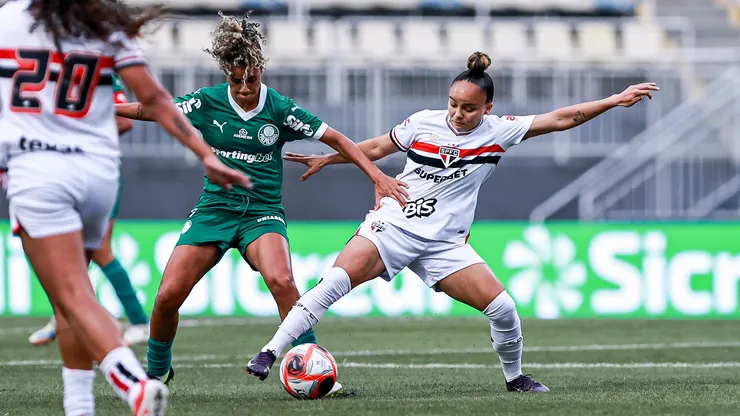São Paulo e Palmeiras brigam por uma vaga na final da Copa do Brasil Feminina - Foto: Rebeca Reis/Ag.Paulistão