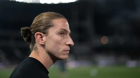 Filipe Luís busca o tetra do Flamengo. Foto: Jorge Rodrigues/AGIF