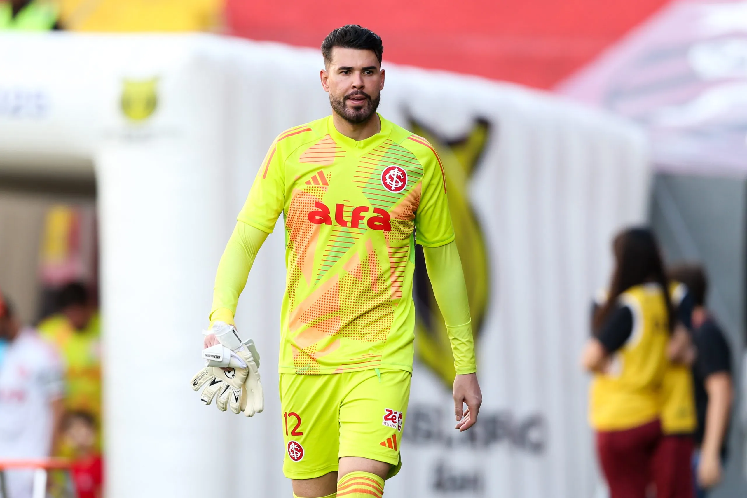 PE – RECIFE – 25/05/2025 – BRASILEIRO A 2025, SPORT X INTERNACIONAL – Ivan Quaresma goleiro do Internacional durante a partida entre Sport e Internacional no Estadio da Ilha do Retiro em Recife (PE), pelo campeonato brasileiro Serie A. Foto: Marlon Costa/AGIF