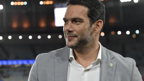 Samir Xaud durante partida entre Vasco x Fluminense no Brasileirão de 2025.