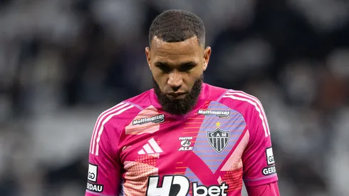 EVERSON goleiro do Atletico-MG durante partida contra o Corinthians no estadio Arena Corinthians pelo campeonato Brasileiro A 2025. Foto: Joisel Amaral/AGIF