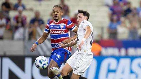 Santos x Fortaleza se enfrentam pelo Campeonato Brasileiro A 2025. Foto: Baggio Rodrigues/AGIF