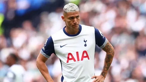 Richarlison, jogador do Tottenham, está na mira do Flamengo. Foto: Getty Images