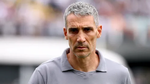 Vojvoda em Santos x Fortaleza pelo Brasileirão 2025. Foto: Mauricio De Souza/AGIF