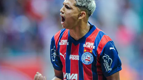BA - SALVADOR - 27/07/2025 - BRASILEIRO A 2025, BAHIA X JUVENTUDE - Erick Pulga jogador do Bahia durante partida contra o Juventude no estadio Fonte Nova pelo campeonato Brasileiro A 2025. Foto: Jhony Pinho/AGIF