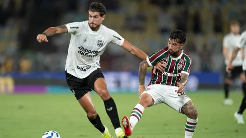 Pedro Raul durante Fluminense x Ceará. Foto: Jorge Rodrigues/AGIF