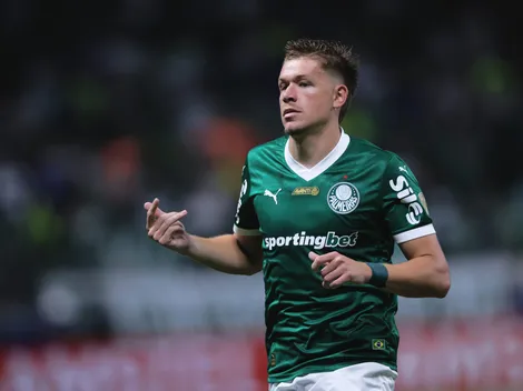 Bruno Fuchs, zagueiro do Palmeiras, está na mira do Leicester-ING