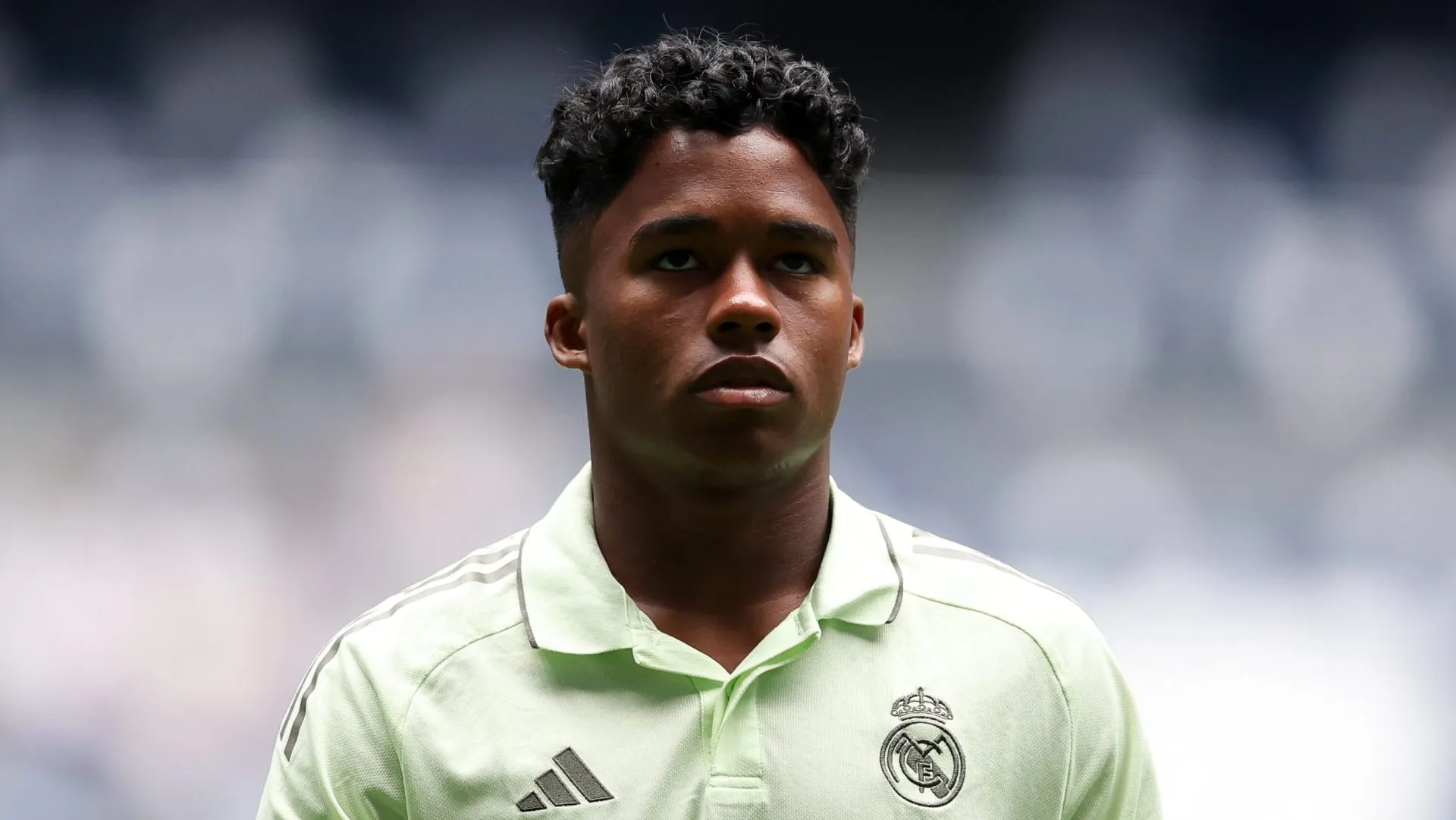 Endrick pelo Real Madrid. (Photo by Florencia Tan Jun/Getty Images)