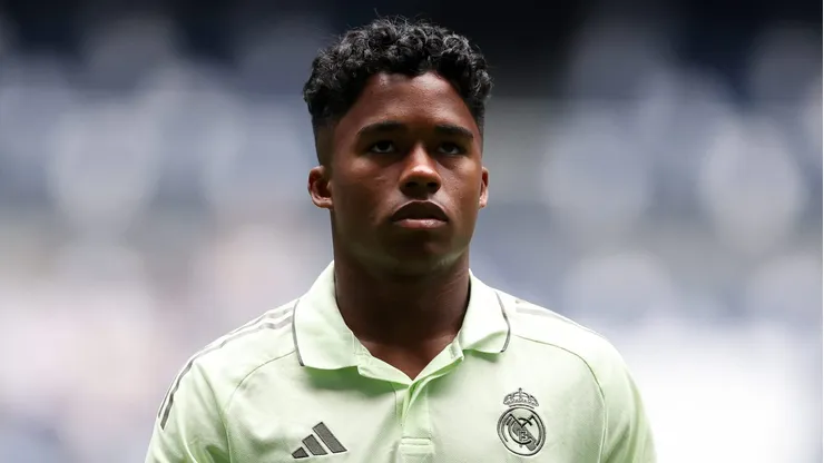 Endrick pelo Real Madrid. (Photo by Florencia Tan Jun/Getty Images)