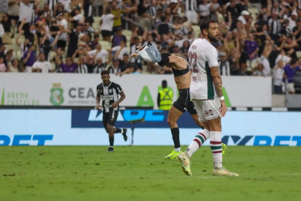 Fluminense perdeu para o Ceará por 2 a 0 no Castelão. Foto: Lucas Emanuel/AGIF