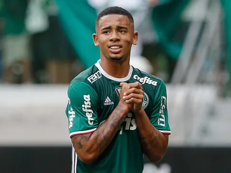Torcida do Palmeiras que Gabriel Jesus em caso de saída de Vitor Roque