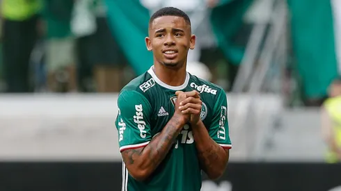 Gabriel Jesus do Palmeiras durante partida contra a Chapecoense pelo Campeonato Brasileiro A de 2016 na Arena Allianz Parque. Foto: Marcello Zambrana/AGIF