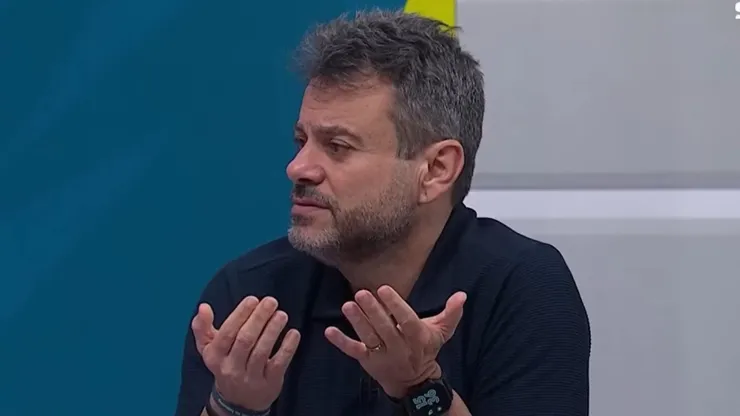 Eric Faria não hesitou em apontar cenário desfavorável ao Flamengo no Brasileirão. Foto: Reprodução/Sportv