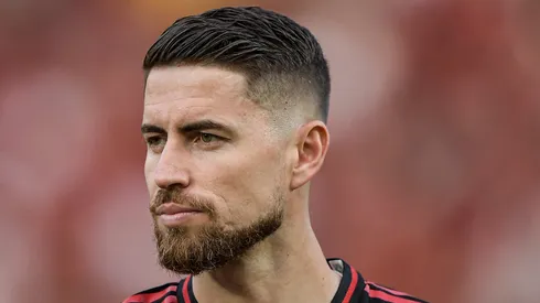 Jorginho jogador do Flamengo durante partida contra o São Paulo no estádio Maracanã pelo campeonato Brasileiro A 2025. Foto: Thiago Ribeiro/AGIF